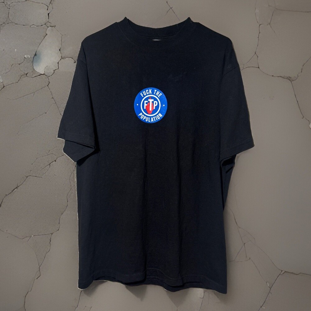 FTP Auto Club Tee Size Large Black